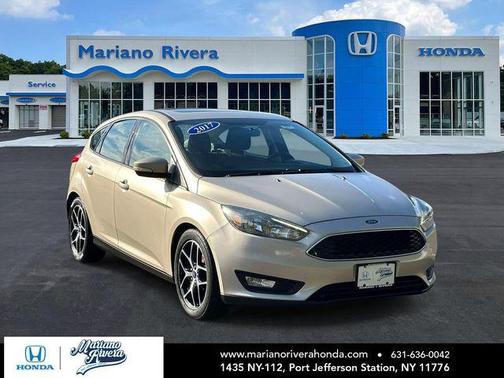 White Gold Metallic 2017 Ford Focus SEL