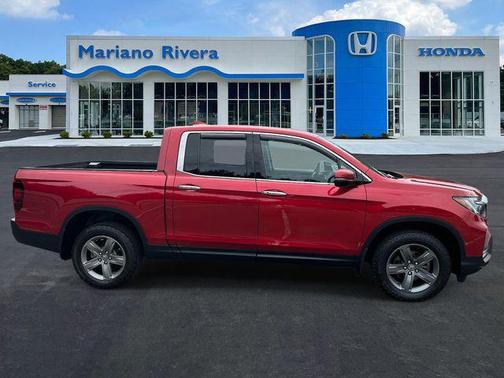 Radiant Red 2022 Honda Ridgeline RTL-E