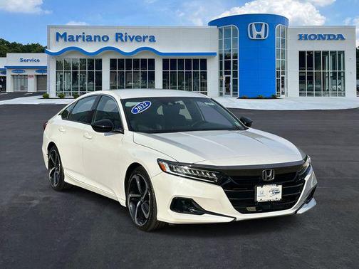 Platinum White Pearl 2022 Honda Accord Sport 1.5T