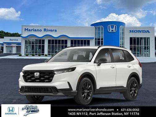 Platinum White Pearl 2026 Honda CR-V Hybrid Sport AWD