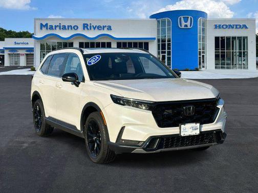 Platinum White Pearl 2024 Honda CR-V Hybrid Sport AWD