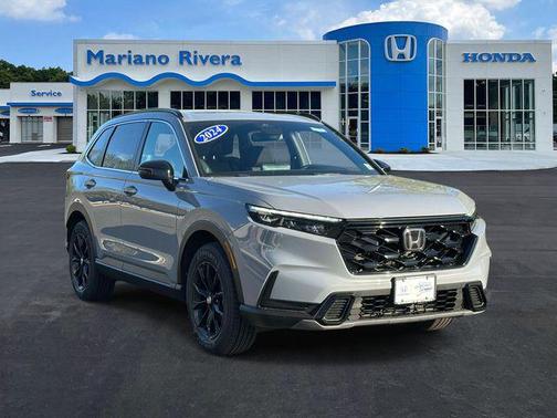Urban Gray Pearl 2024 Honda CR-V Hybrid Sport AWD