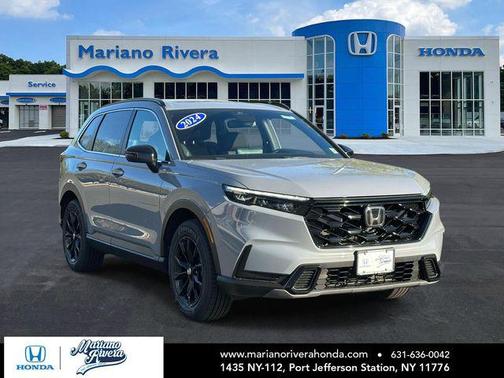 Urban Gray Pearl 2024 Honda CR-V Hybrid Sport AWD