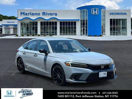 Light Gray 2023 Honda Civic Sport