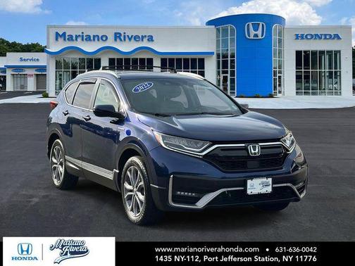 Obsidian Blue Pearl 2022 Honda CR-V Hybrid Touring