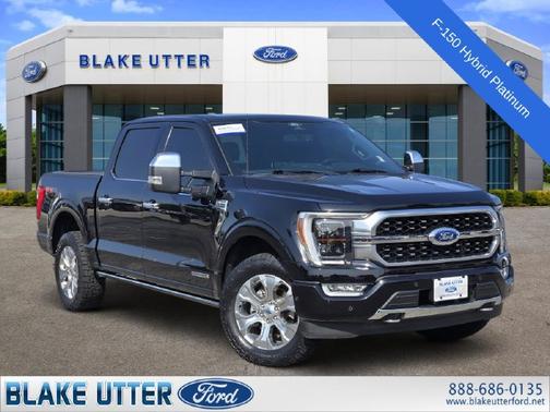 AGATE BLACK METALLIC 2022 Ford F-150 PLATINUM