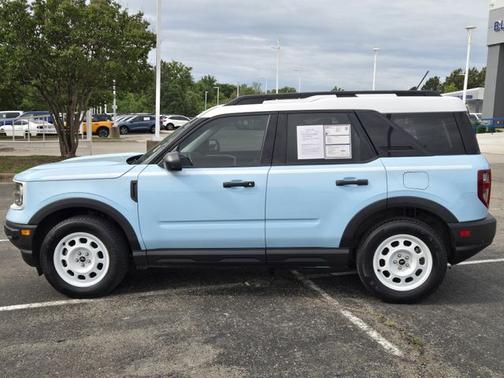 ROBIN'S EGG BLUE 2023 Ford Bronco Sport HERITAGE