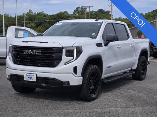 Summit White 2024 GMC Sierra 1500 ELEVATION