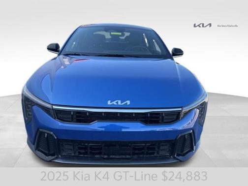 Wave Blue 2025 Kia K4 GT-Line