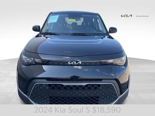 Black 2024 Kia Soul S
