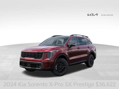 Dawning Red 2024 Kia Sorento X-Pro SX Prestige