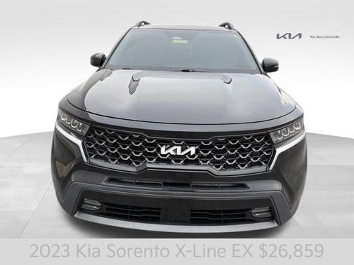 Ebony Black 2023 Kia Sorento X-Line EX
