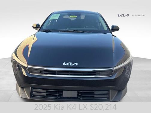 Aurora Black 2025 Kia K4 LX