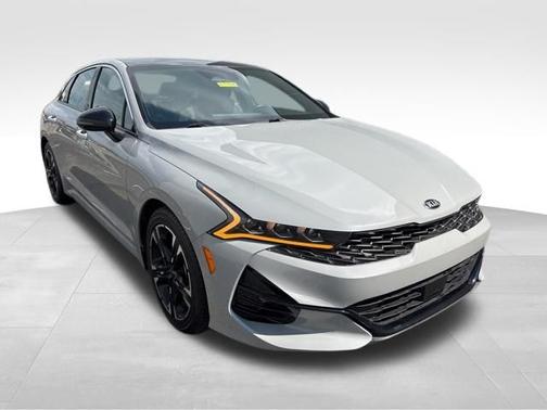 Gray 2021 Kia K5 GT-Line