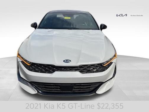 Gray 2021 Kia K5 GT-Line
