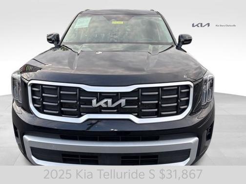 Ebony Black 2025 Kia Telluride S