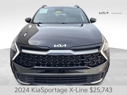 Ebony Black 2024 Kia Sportage X-Line