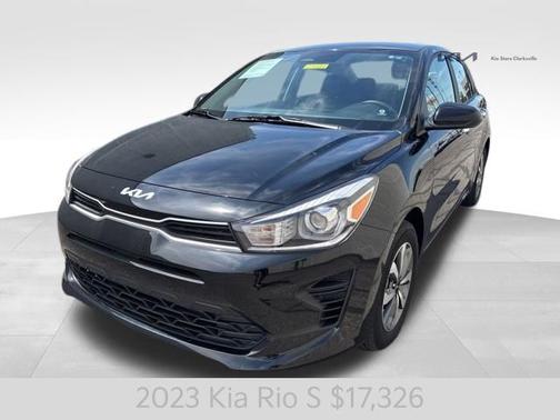 Aurora Black 2023 Kia Rio S