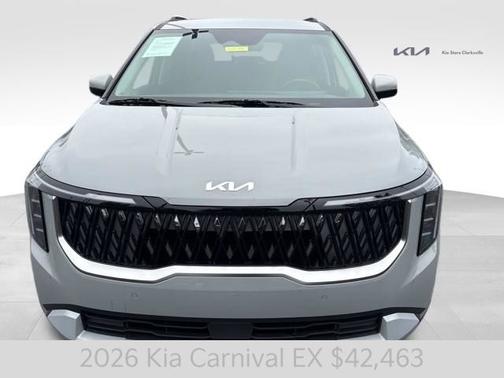 Ceramic White 2026 Kia Carnival EX