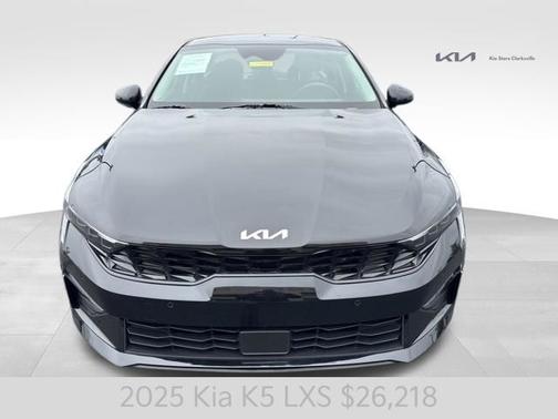 Aurora Black 2025 Kia K5 LXS