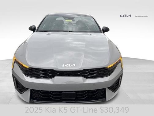 Gray 2025 Kia K5 GT-Line