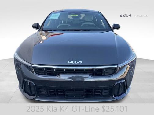 Interstellar Gray 2025 Kia K4 GT-Line