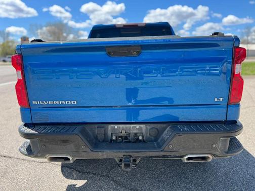Glacier Blue Metallic 2022 Chevrolet Silverado 1500 LT Trail Boss