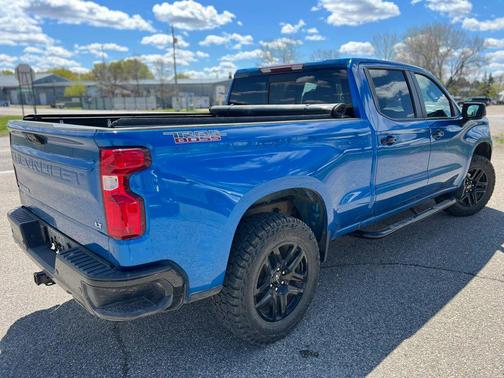 Glacier Blue Metallic 2022 Chevrolet Silverado 1500 LT Trail Boss