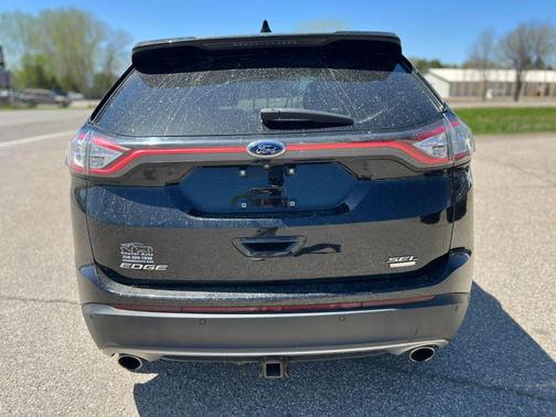 Shadow Black 2018 Ford Edge SEL