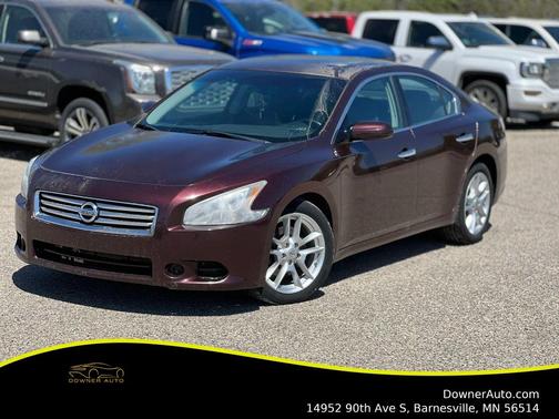 Burgundy 2014 Nissan Maxima S