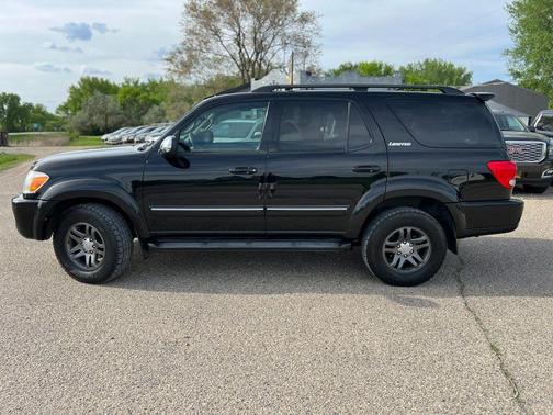 Black 2007 Toyota Sequoia Limited