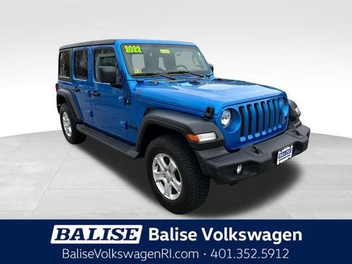 Hydro Blue Pearlcoat 2022 Jeep Wrangler Unlimited Sport