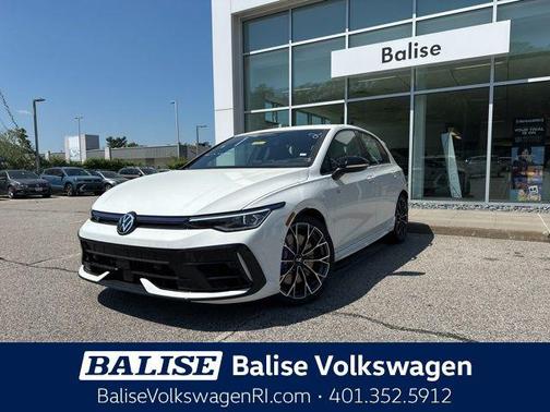 pure white 2026 Volkswagen Golf R 2.0T DSG
