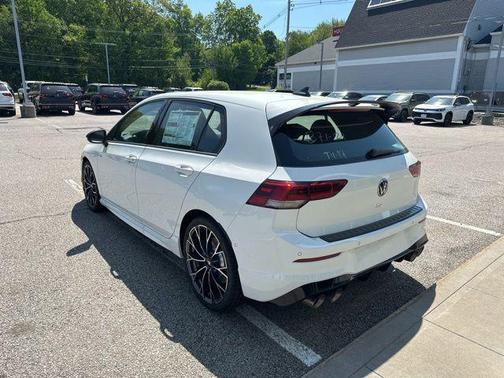 pure white 2026 Volkswagen Golf R 2.0T DSG