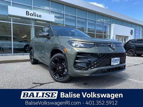 Avocado Green w/Deep Black Roof 2026 Volkswagen Tiguan 2.0T SE R-Line Black 4MOTION