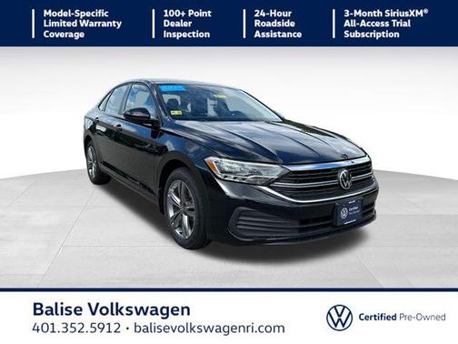 Deep Black Pearl 2023 Volkswagen Jetta 1.5T SE