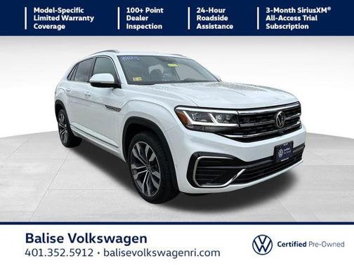 Oryx White Pearl 2022 Volkswagen Atlas Cross Sport 3.6L V6 SEL Premium R-Line