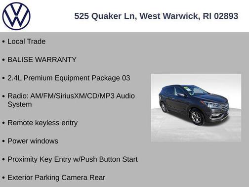 2017 Hyundai Santa Fe Sport 2.4L