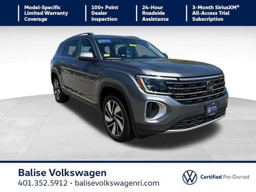 Platinum Gray Metallic 2024 Volkswagen Atlas 2.0T SEL