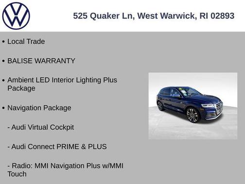 2018 Audi SQ5 3.0T Prestige