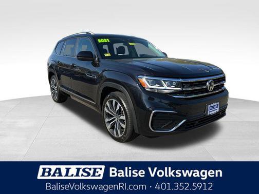 Deep Black Pearl 2021 Volkswagen Atlas 3.6L SEL