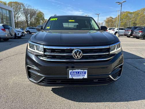 Deep Black Pearl 2021 Volkswagen Atlas 3.6L SEL
