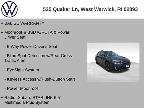 Magnetite Gray Metallic 2023 Subaru Crosstrek Premium