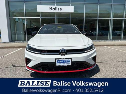 Pure White w/Deep Blk Rf 2026 Volkswagen Jetta GLI 2.0T Autobahn