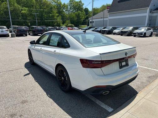 Pure White w/Deep Blk Rf 2026 Volkswagen Jetta GLI 2.0T Autobahn