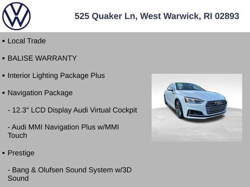 2018 Audi S5 3.0T Prestige