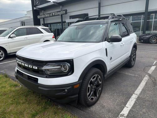 Oxford White 2023 Ford Bronco Sport Outer Banks