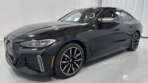 Black Sapphire Metallic 2024 BMW i4 Gran Coupe M50