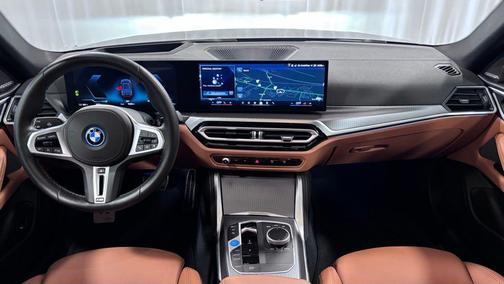 Black Sapphire Metallic 2024 BMW i4 Gran Coupe M50