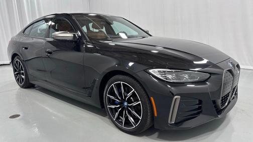 Black Sapphire Metallic 2024 BMW i4 Gran Coupe M50